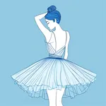 blue tutu image